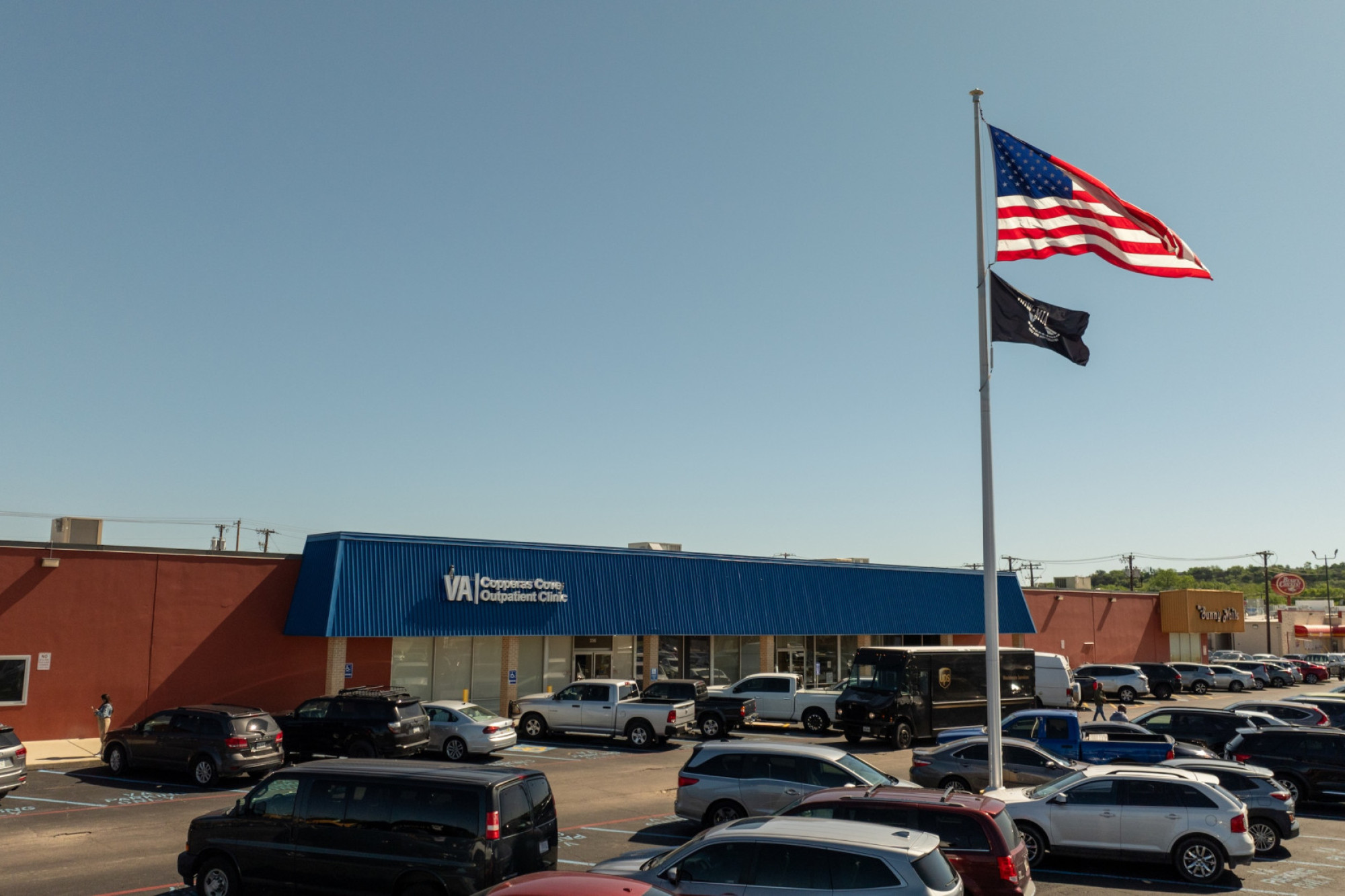 aerial view of the copperas cove veterans outpatient clinic