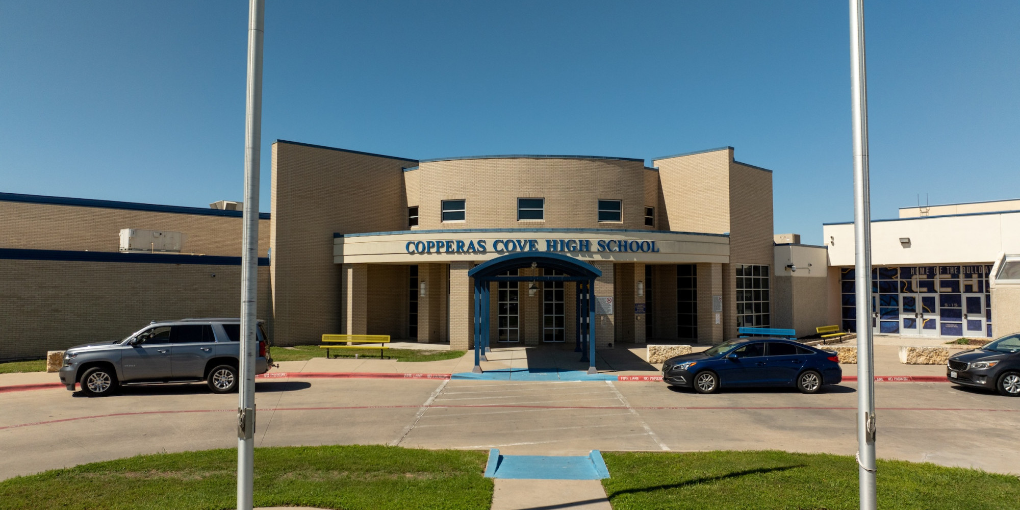 copperas cove high school campus frontage